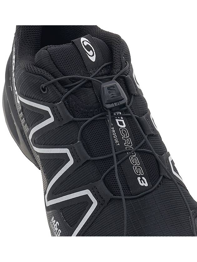 Speedcross 3 Low Top Sneakers Black Silver - SALOMON - BALAAN 9