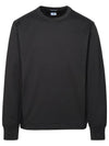 Stretch Fleece Mixed Pocket Sweatshirt Black - CP COMPANY - BALAAN 2