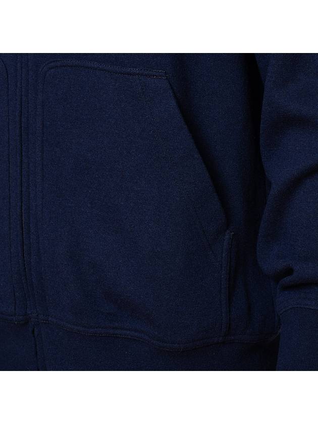 Cashmere Zip-Up Hoodie Navy - BRUNELLO CUCINELLI - BALAAN 6