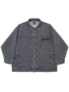 batwing oversized denim jacket gray - AJOBYAJO - BALAAN 2