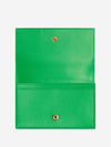 Intrecciato Flap Card Wallet Parakeet - BOTTEGA VENETA - BALAAN 6