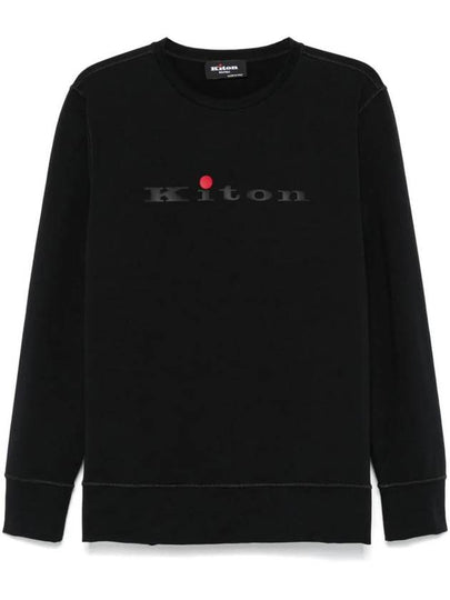 T shirt UMK041203006 BLACK - KITON - BALAAN 2