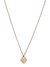 Return To Tiffany 18K Mini Heart Necklace Rose Gold - TIFFANY & CO. - BALAAN 1