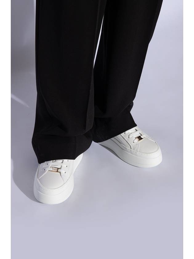 Salvatore Sneakers 030573769352001 P24 WHITE - SALVATORE FERRAGAMO - BALAAN 3