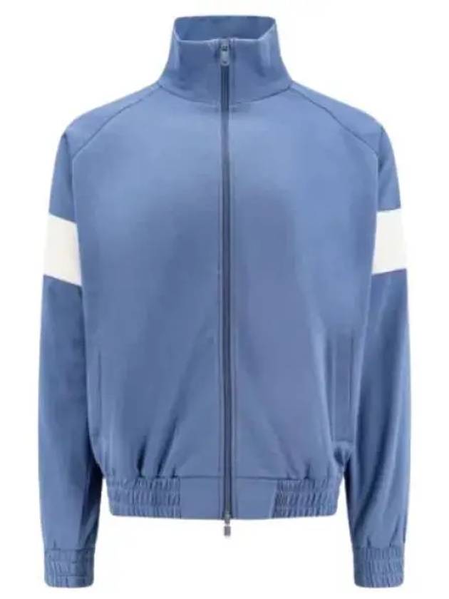 Track Zip Up Jacket Blue - DIOR - BALAAN 2