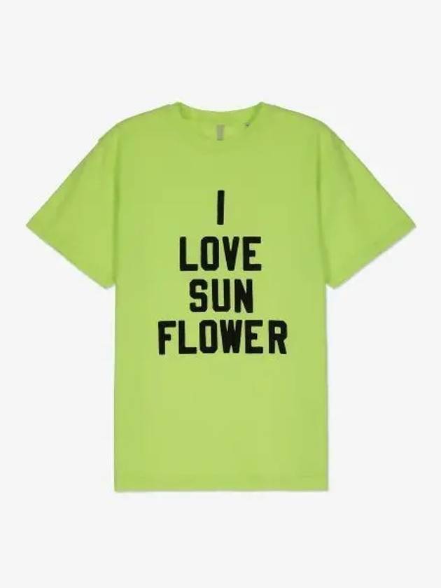 Sports Love Short Sleeve T Shirt Fluo Yellow 2025490 - SUNFLOWER - BALAAN 1