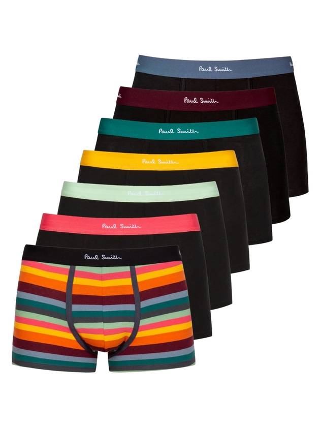 Artist Striped Cotton Set Briefs 7 Pack Set - PAUL SMITH - BALAAN 1