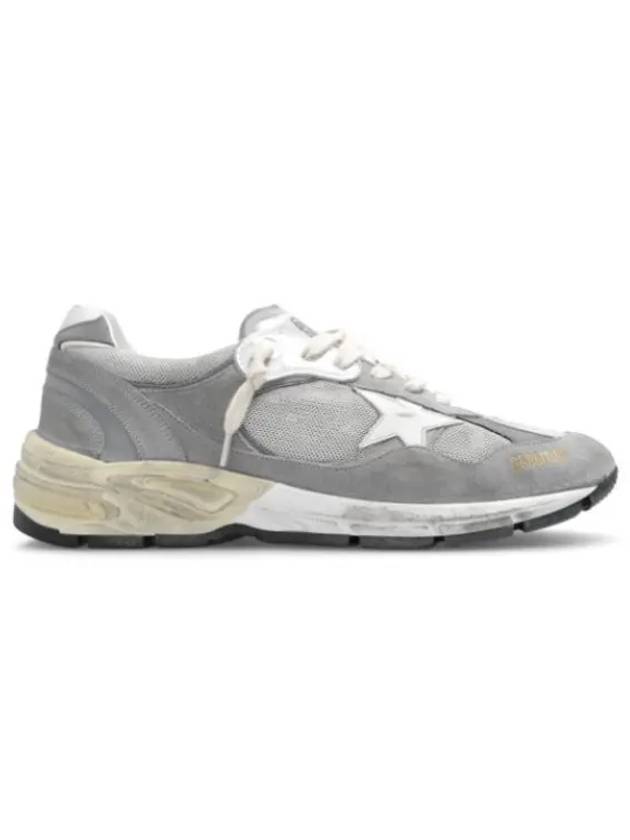 Dad-Star Low Top Sneakers Grey Silver White - GOLDEN GOOSE - BALAAN 2