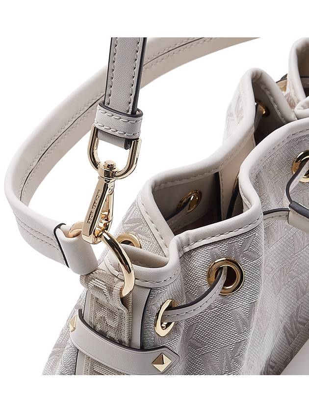 Maeve Logo Bucket Bag Grey - MICHAEL KORS - BALAAN 10