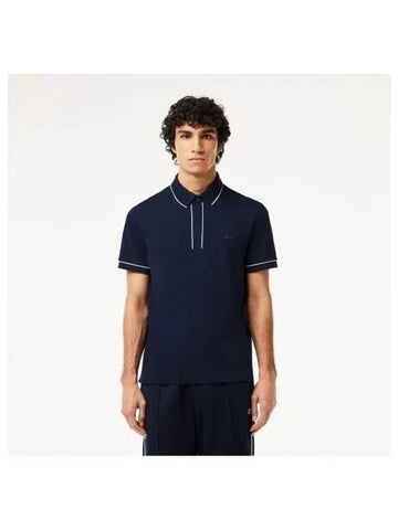 Men s SMART PARIS Polo Navy - LACOSTE - BALAAN 1