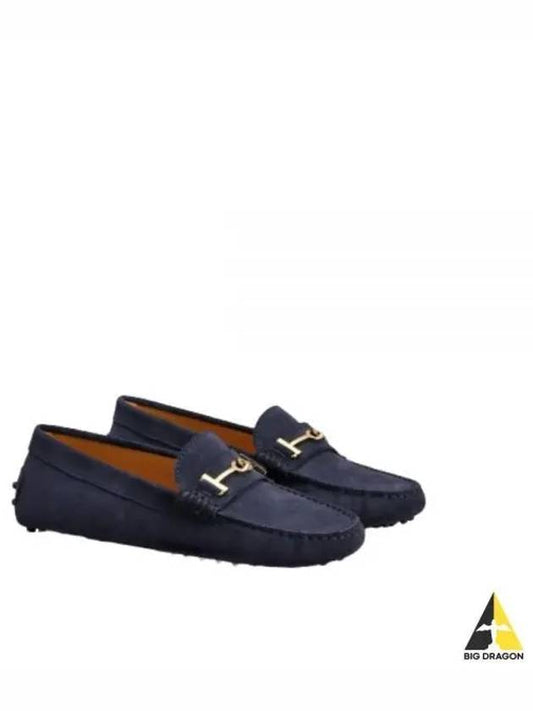 Gomino Suede Driving Shoes Navy - TOD'S - BALAAN 2