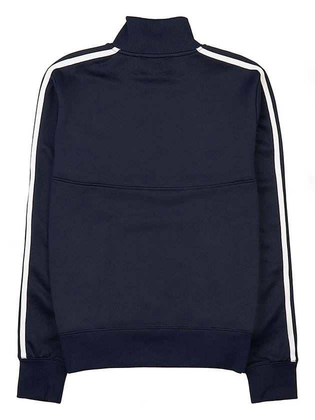 Track Quarter Zipper Sweatshirt Nautic Blue - AMI - BALAAN 3