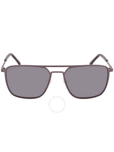 Lacoste Grey Square Unisex Sunglasses L194S 033 57 - LACOSTE - BALAAN 1