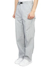 Metropolis Logo Straight Pants Grey - CP COMPANY - BALAAN 3