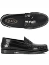 Men's Leather Penny Loafer Black - TOD'S - BALAAN 2