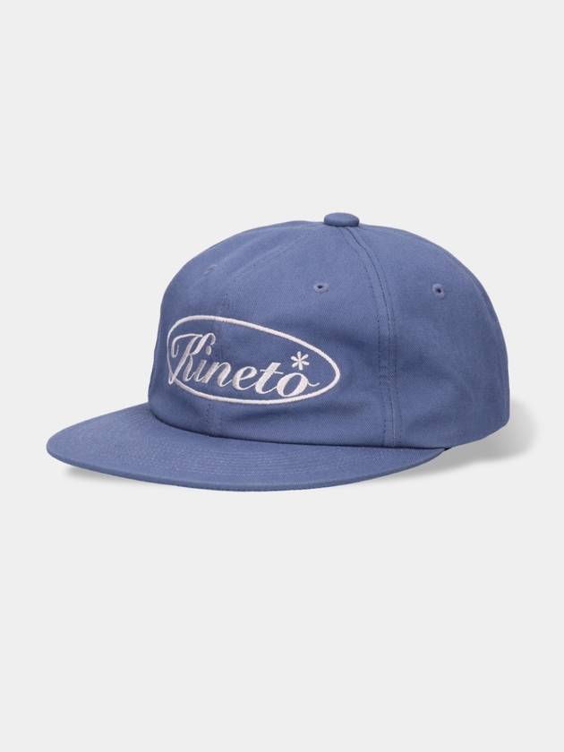 Oval Classic Logo Ball Cap Grey Blue - KINETO - BALAAN 2