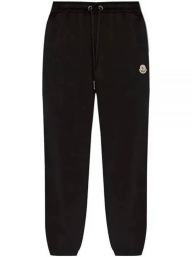 8H00010 89A1K 999 Logo Sweatpants - MONCLER - BALAAN 1