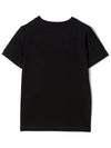 Kids Logo T Shirt Black 8C000 36 899M5 999 - MONCLER - BALAAN 3