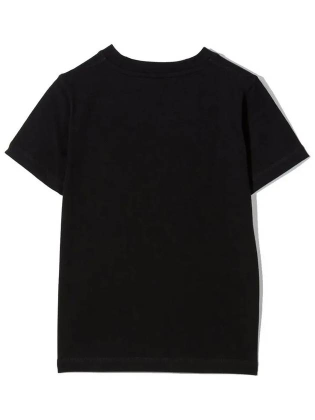 Kids Logo T Shirt Black 8C000 36 899M5 999 - MONCLER - BALAAN 3