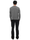 4-Bar Long Sleeve T-Shirt Grey - THOM BROWNE - BALAAN 6