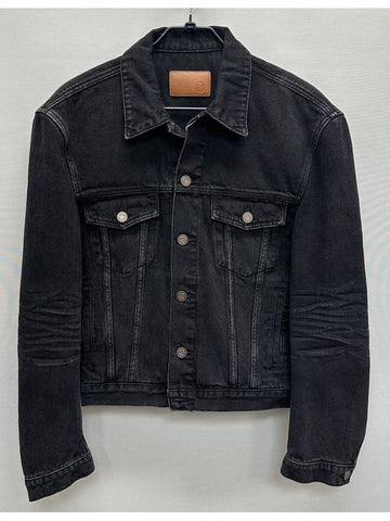 Vincent Denim Trucker Jacket 105 - RECTO - BALAAN 1