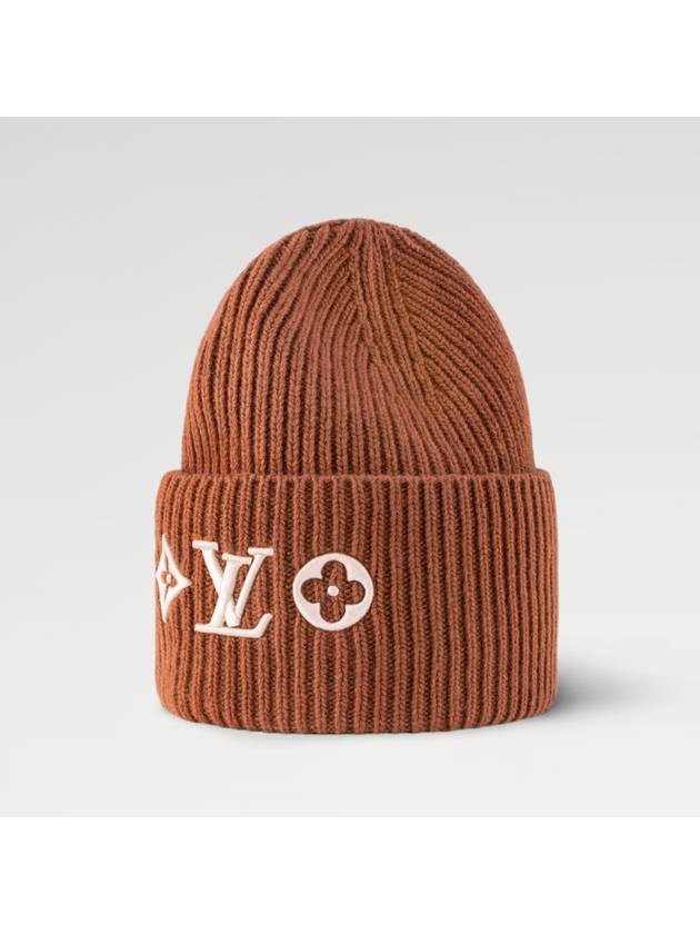 LV Headline Beanie Hazelnut - LOUIS VUITTON - BALAAN 2