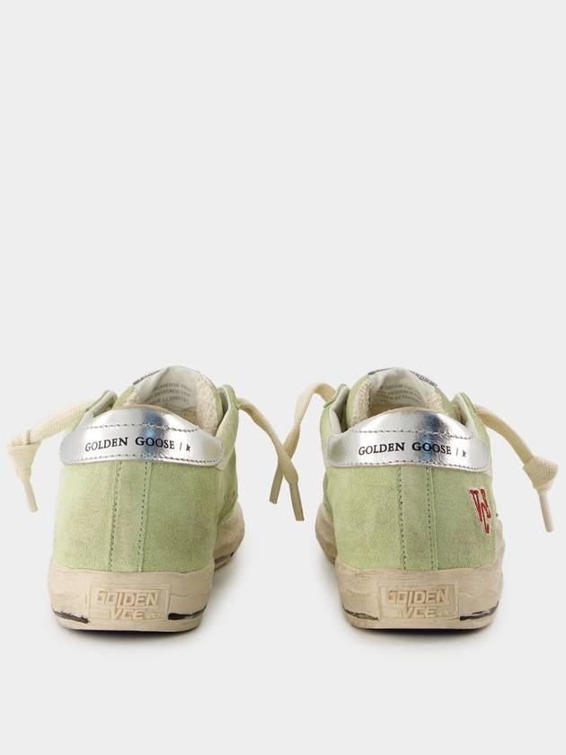 Super Star Sneakers - Golden Goose Deluxe Brand - Leather - Green - GOLDEN GOOSE - BALAAN 3