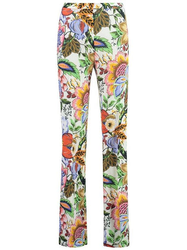 Etro Printed Wide-Leg Trousers - ETRO - BALAAN 1