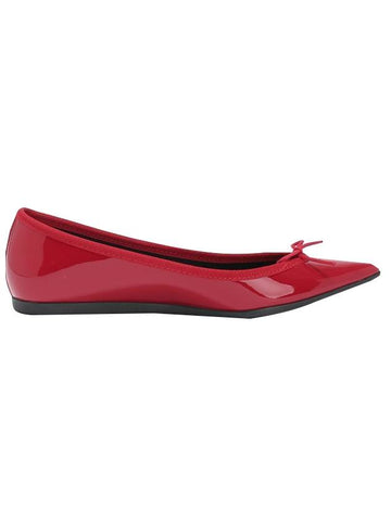 Women's Junon Calfskin Ballerinas Red - REPETTO - BALAAN 1