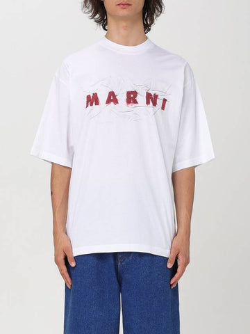 T-shirt con logo Marni - MARNI - BALAAN 1