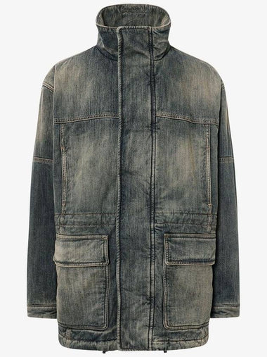 23 fw denim parka WITH back logo label 750946TNW654036 B0650738525 - BALENCIAGA - BALAAN 1