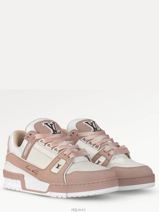 LV Trainer Sneakers Rose 1ACX5C - LOUIS VUITTON - BALAAN 2