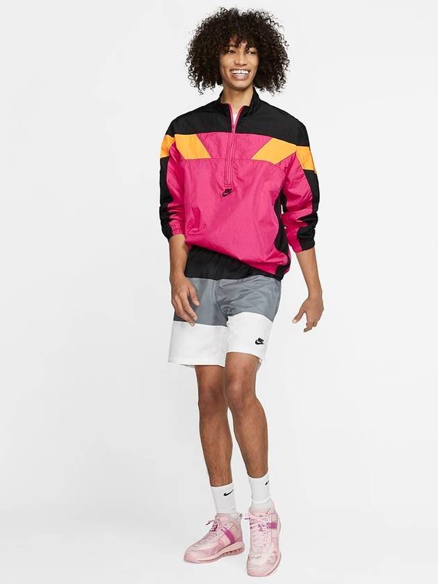 Retro Woven Anorak Pink - NIKE - BALAAN 7