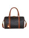 Triomphe Canvas Boston Duffel Bag Tan - CELINE - BALAAN 1