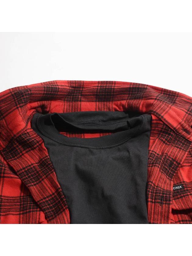 Trompe Oale Long Sleeve Shirt Red - BALENCIAGA - BALAAN 6