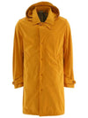 Men's Rider Parka Hooded Jacket Orange - TEN C - BALAAN 2