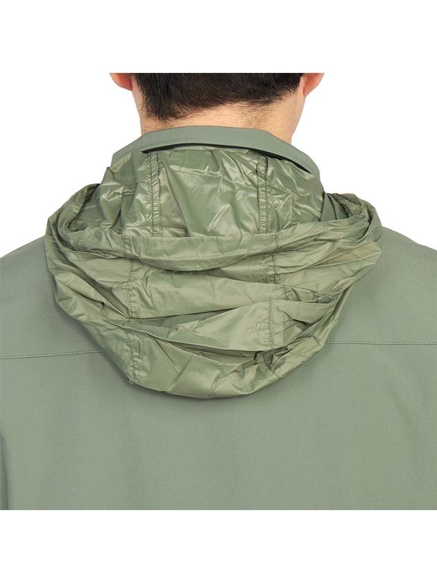 Shell R Lens Zip-Up Jacket Green - CP COMPANY - BALAAN 11