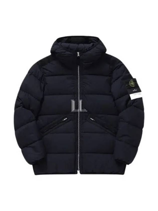 Seamless Tunnel Nylon Down Padding Navy - STONE ISLAND - BALAAN 2