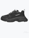 Triple S Low Top Sneakers Black - BALENCIAGA - BALAAN 2