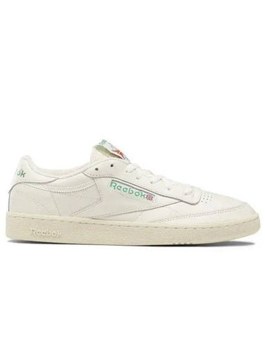 Club C 85 Vintage 100000317 TOP CHALK PAPERWHITE GLEN GREEN 544314 - REEBOK - BALAAN 1