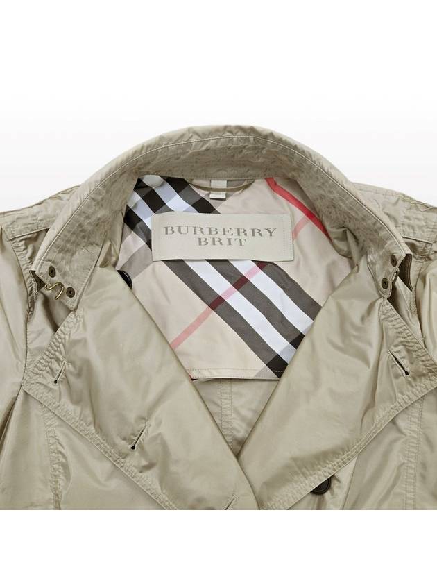 Burberry Brit Trench Coat Beige Korea 77 - BURBERRY - BALAAN 6