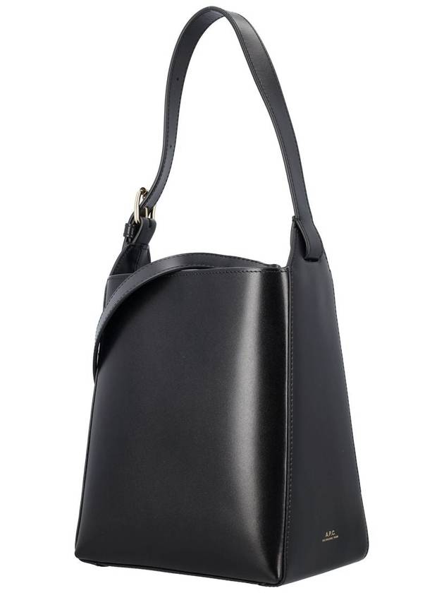 Virginie Leather Small Shoulder Bag Black - A.P.C. - BALAAN 4