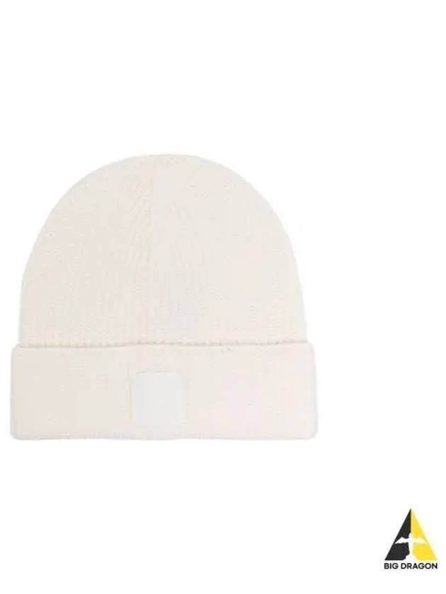 Logo Metropolis Wool Beanie White - CP COMPANY - BALAAN 2