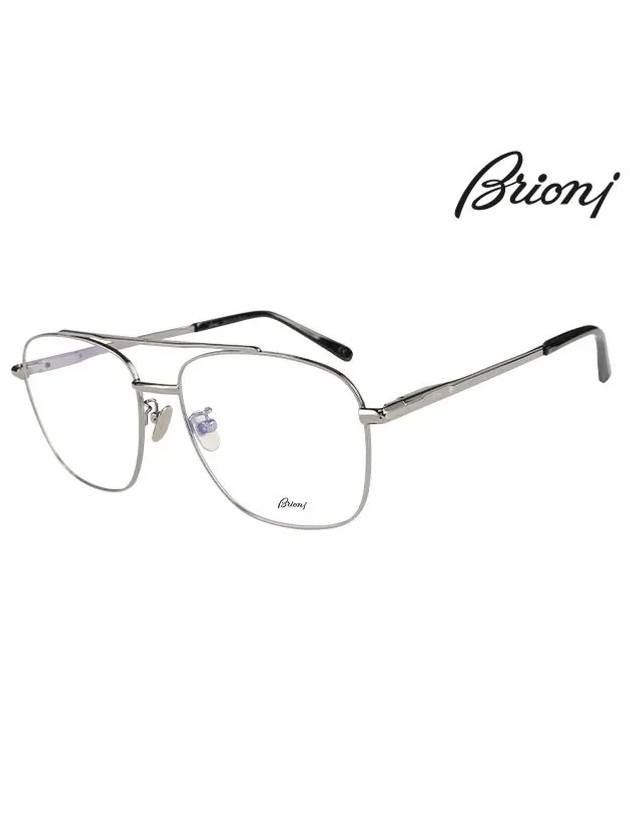 Glasses Frame BR0076O 001 Blue Light Lens - BRIONI - BALAAN 2