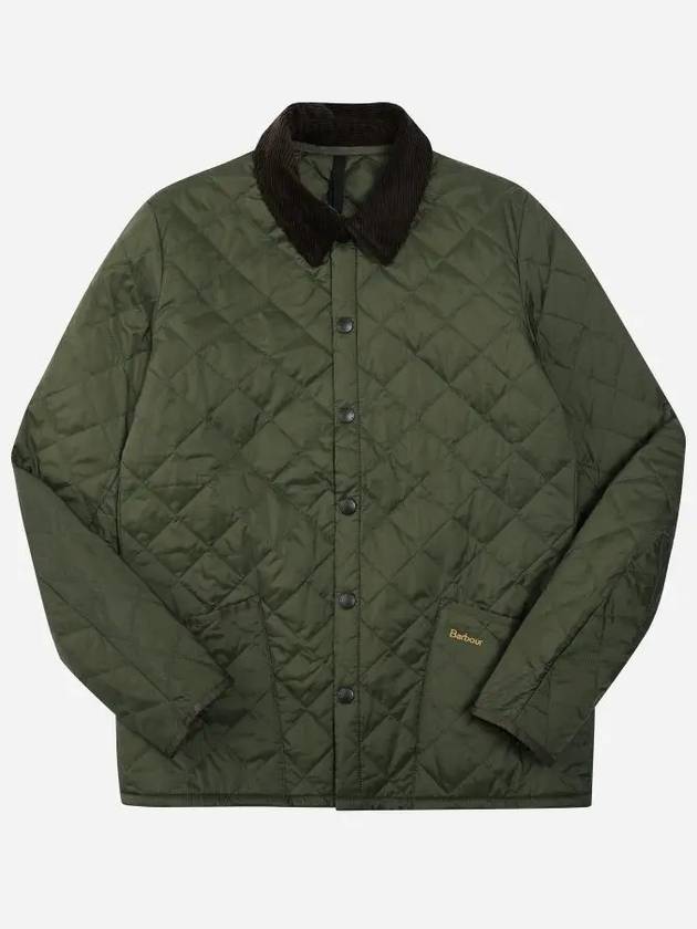 Heritage Liddesdale Quilted Padding Olive - BARBOUR - BALAAN 3