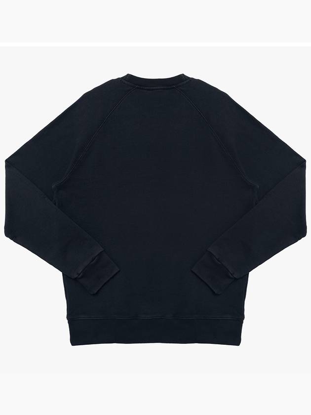 Tricolor Fox Patch Sweatshirt Dark Navy - MAISON KITSUNE - BALAAN 3