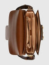 Horsebit 1955 Leather Shoulder Bag Brown - GUCCI - BALAAN 9