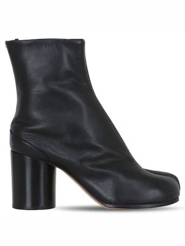 Tabi Calfskin Middle Boots Black - MAISON MARGIELA - BALAAN.