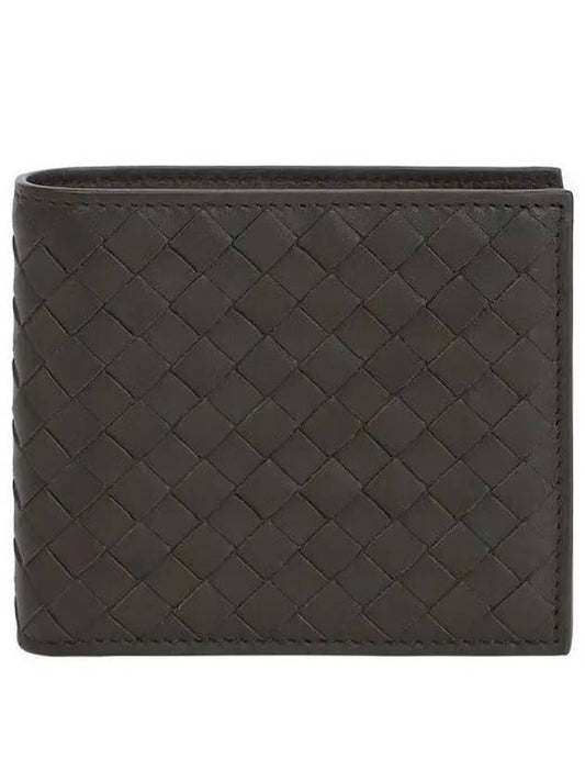 Intreciato Weaving Half Wallet Espresso - BOTTEGA VENETA - BALAAN 2