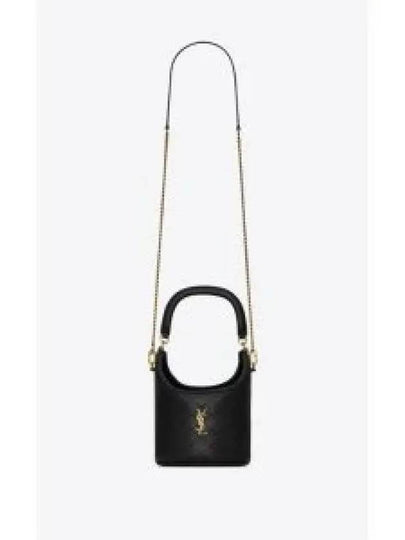 Gaby Lambskin Shoulder Bag Black - SAINT LAURENT - BALAAN 2